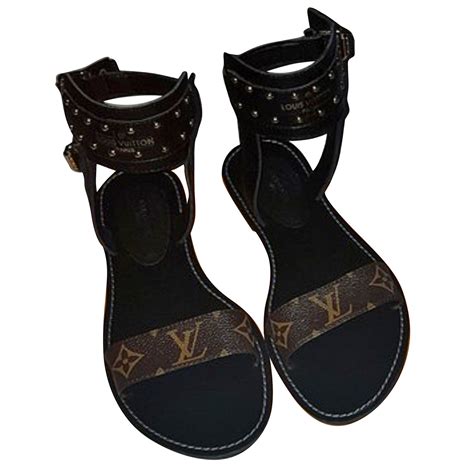 louis vuitton gladiators sandals|louis vuitton nomad sandals.